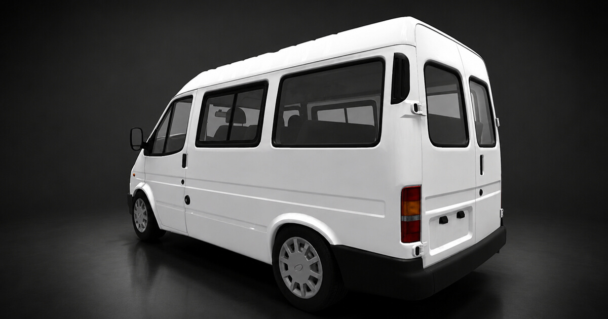 CLS Minibus Passenger 3D Model