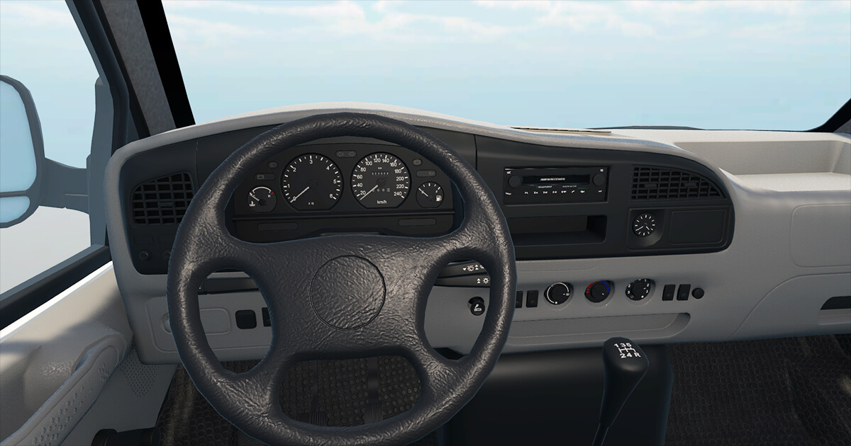 CLS Minibus Passenger 3D Model