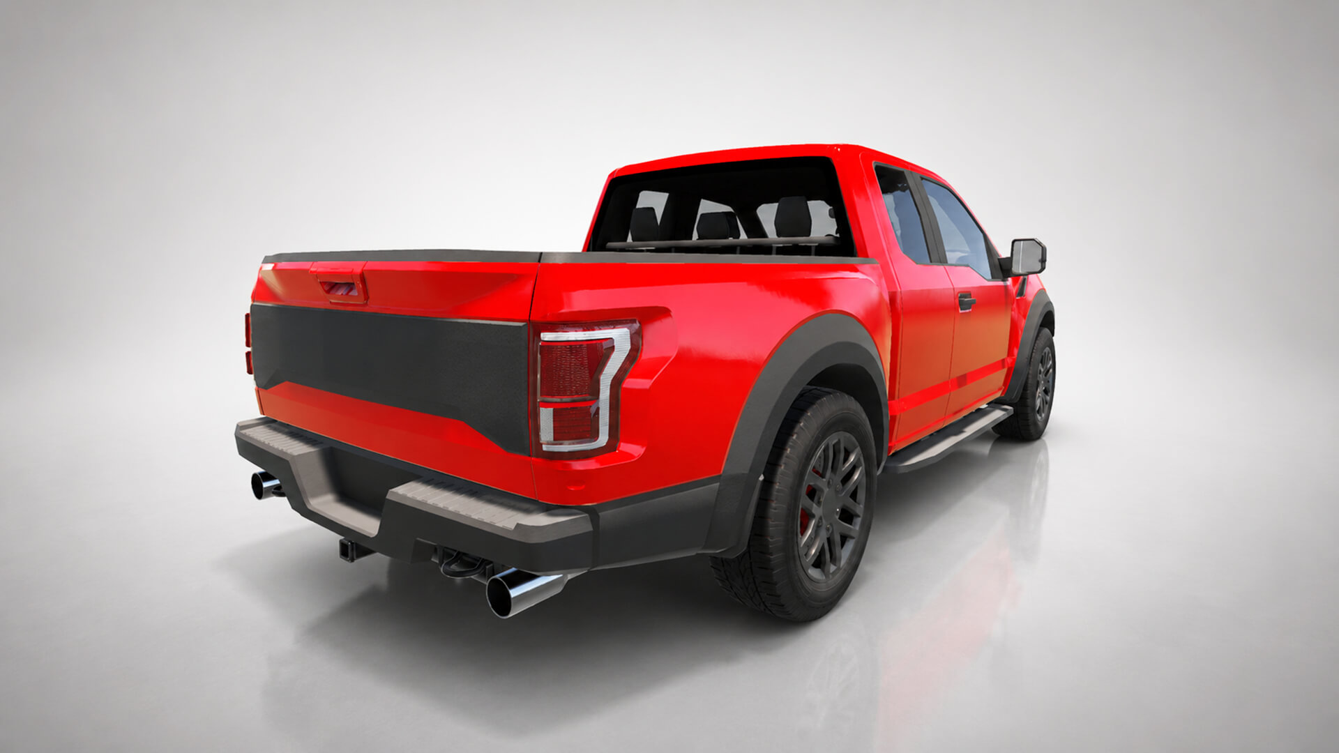 OffRoad Pickup Truck 4x4 3D Model