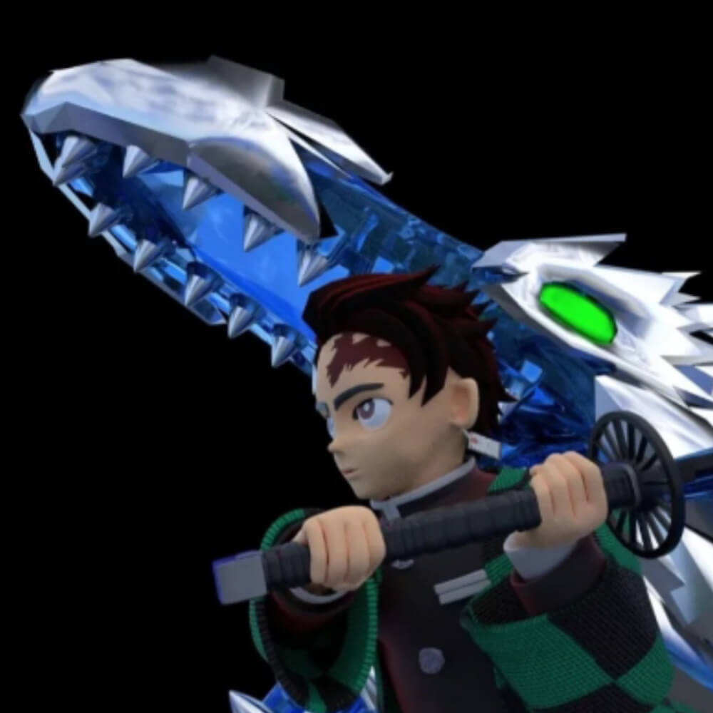Anime Tanjiro Demon Slayer 3D Render, Digital Artwork by Yahya3D