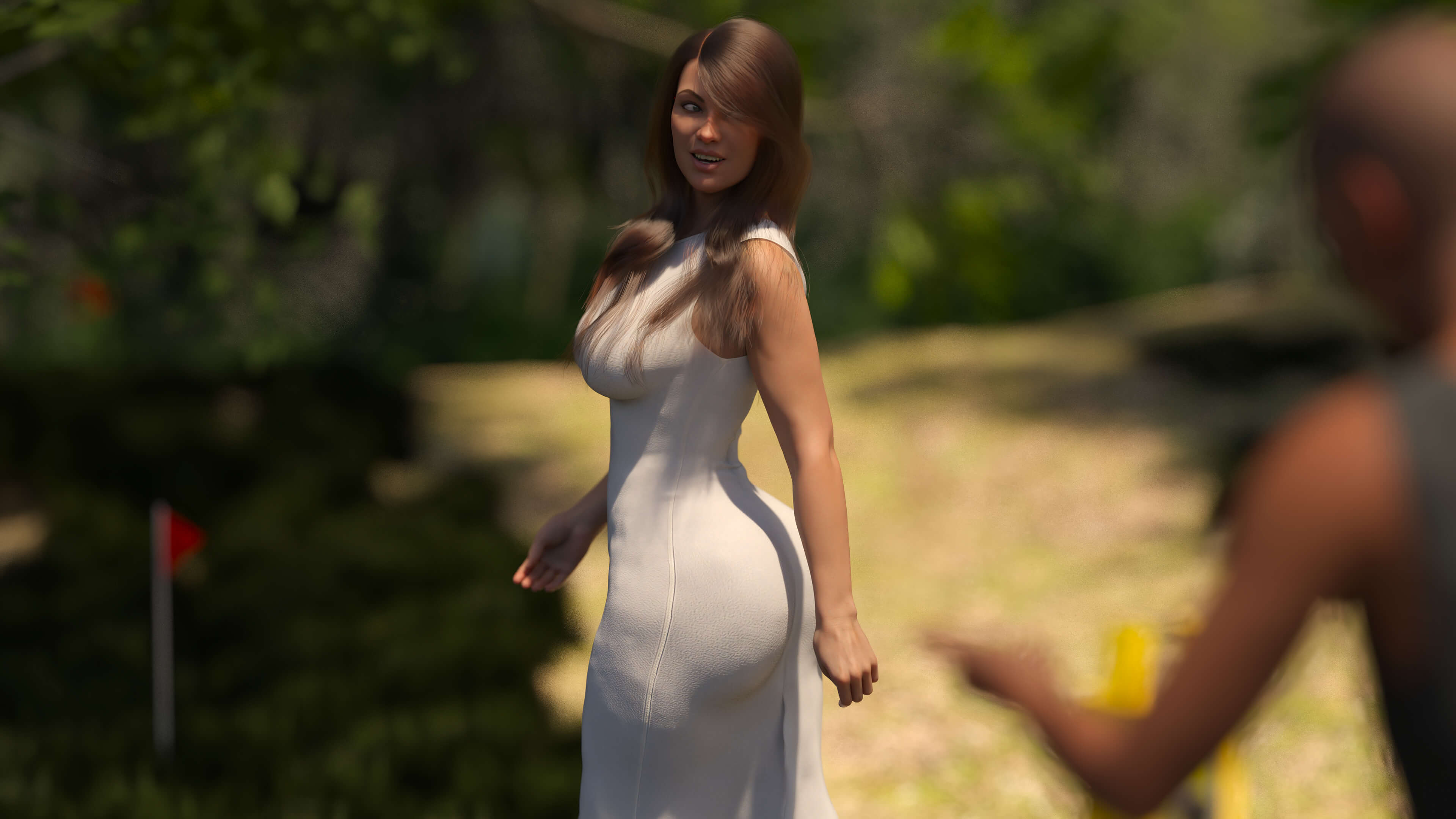 A Sunny Afternoon 3D Render, Digital Artwork by yetun