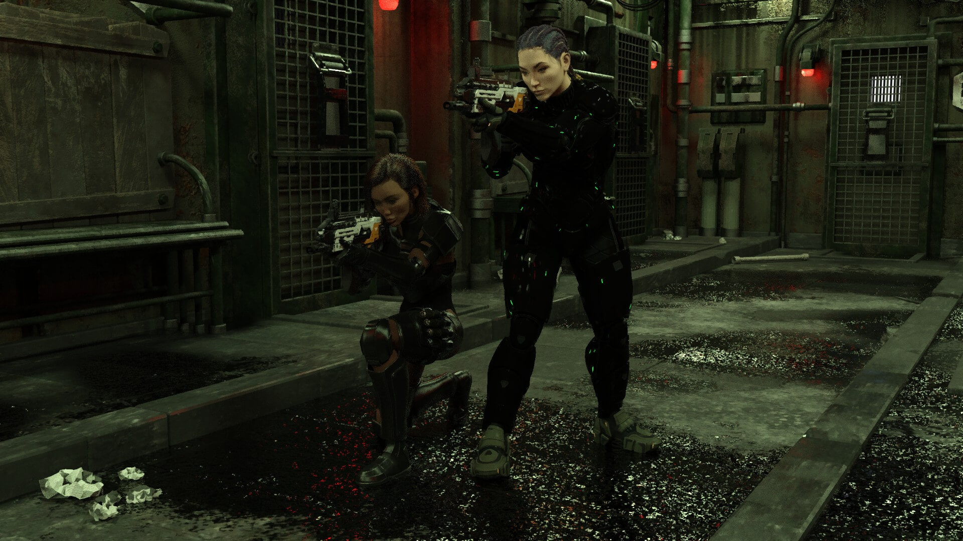 Futuristic Weapon Poses for Genesis 9 &ndash Vol. 1 Daz Content