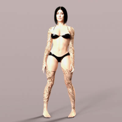 Genesis9F_Vespera 3D Model