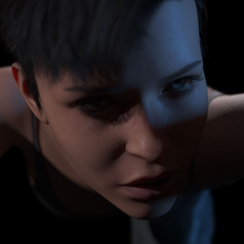 WIP 3D Render, Digital Artwork by Yola Art