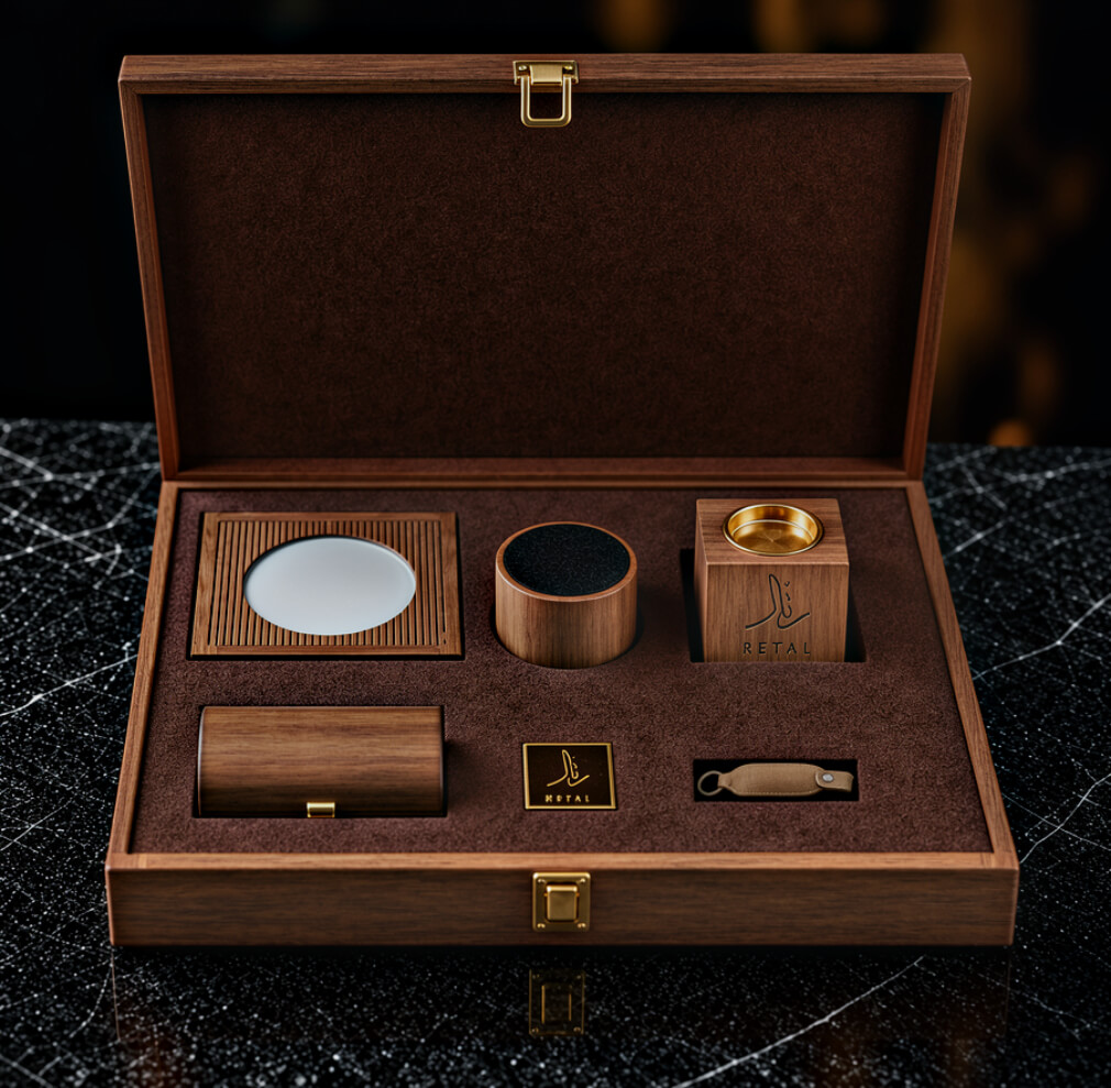 Luxury Wooden Gift Box &ndash Premium 3D Model 3D Model