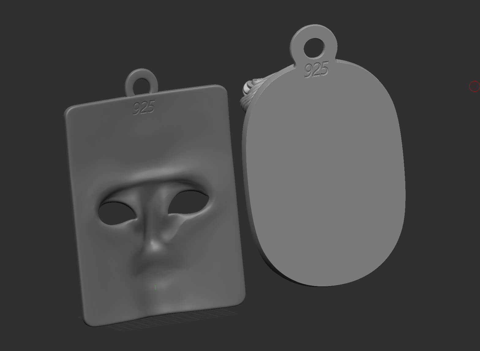 Silver Sign Custom Model for Adsilver 3D Model