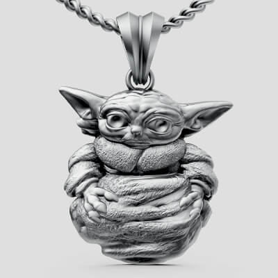 Baby Yoda Pendant Alien