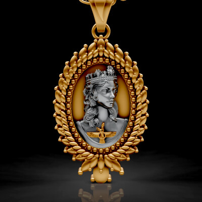 farvahar queen pendant lux