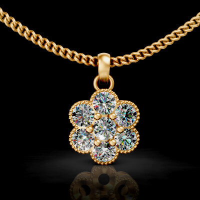 Flower Pendant