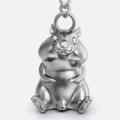 Hamster Key Holder Key Chain