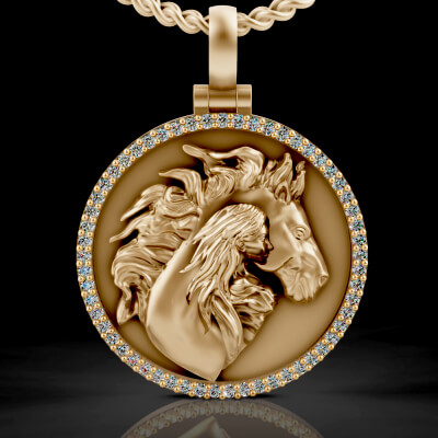 Horse Girl Pendants