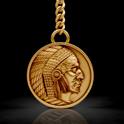 Indian American Key Holder