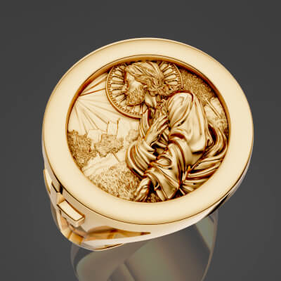 Jesus Christ Ring