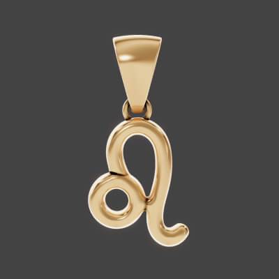 Leo Pendant zodiac