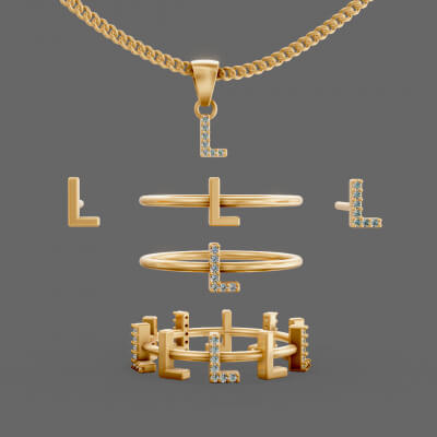 Letter L Set