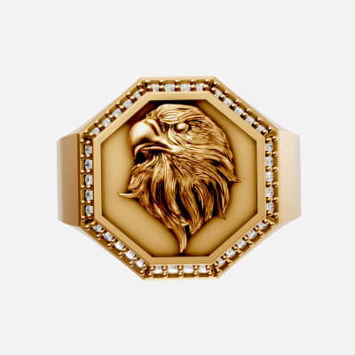 Man Ring Eagle