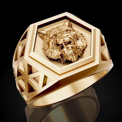 Wolf Luxury Pendant