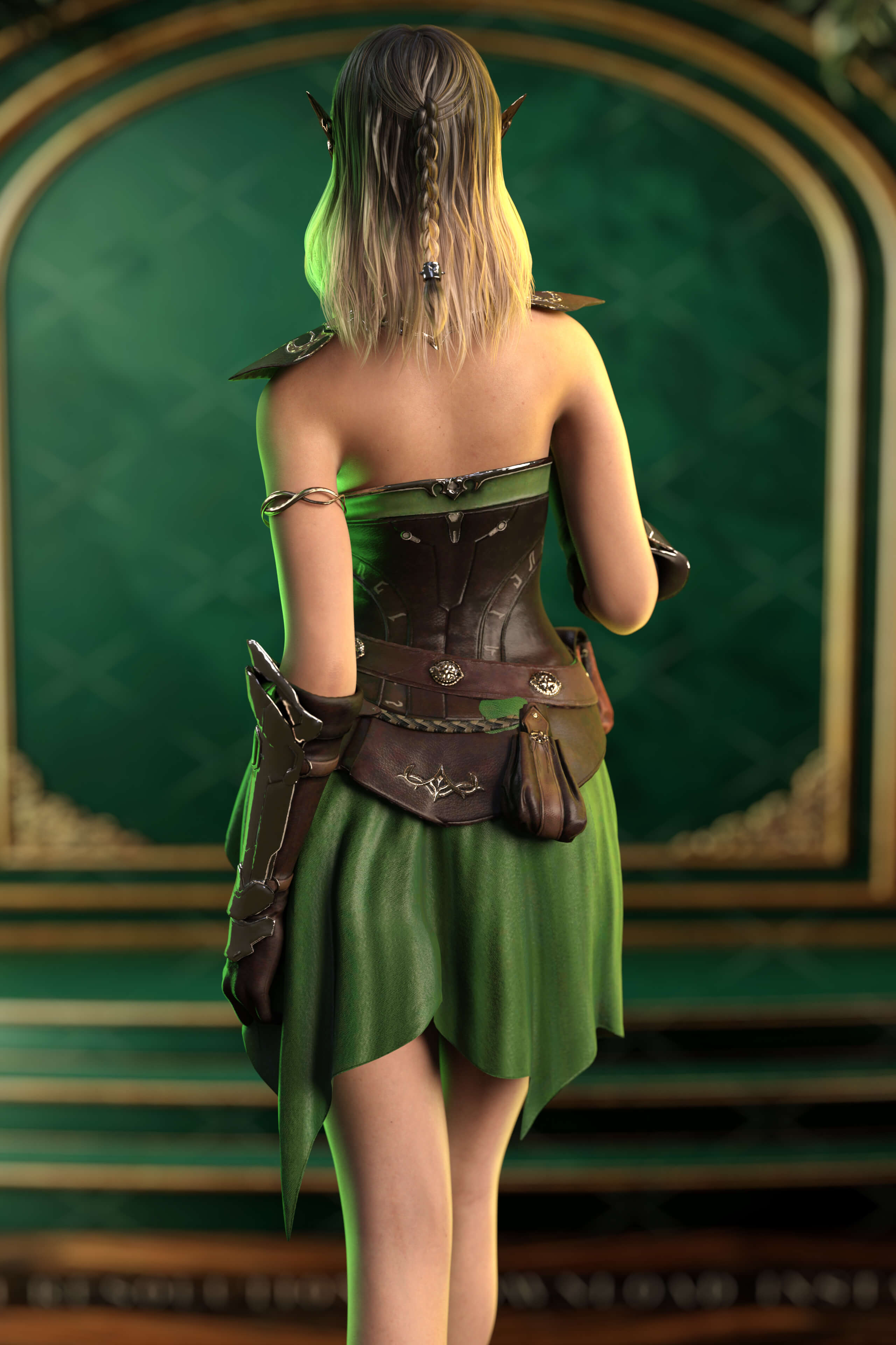 Freyja Elven for G9 Daz Content