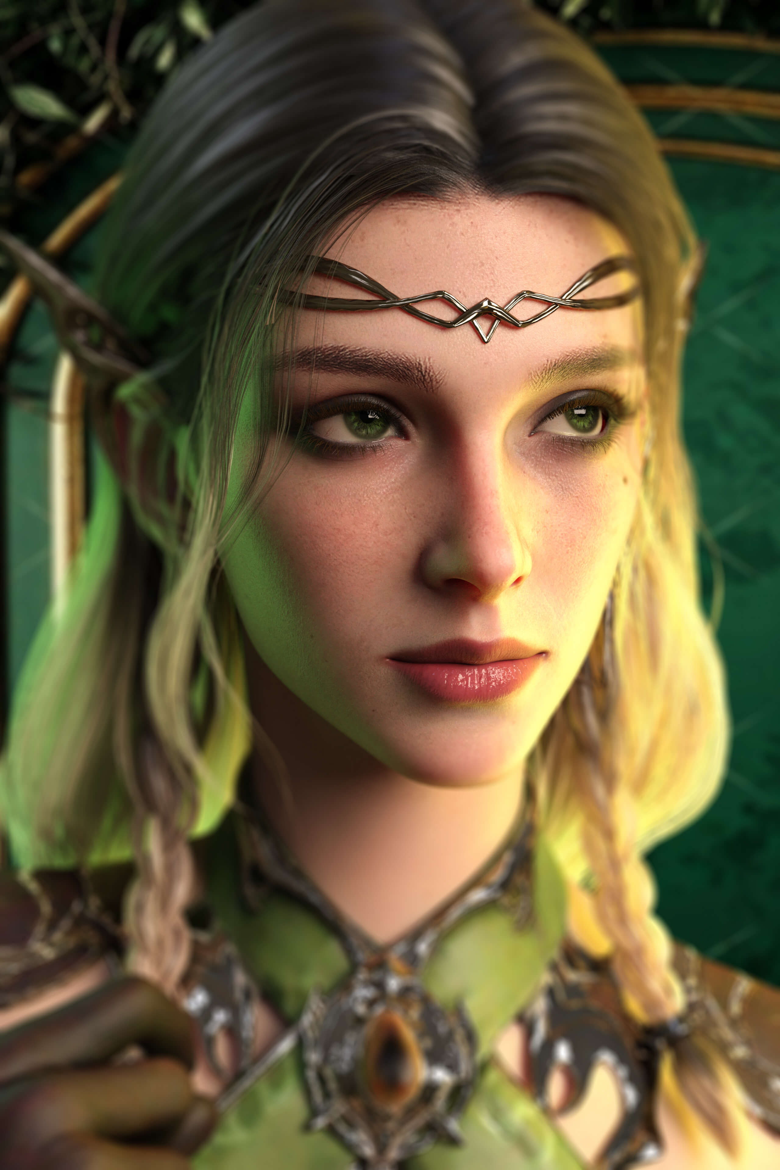 Freyja Elven for G9 Daz Content