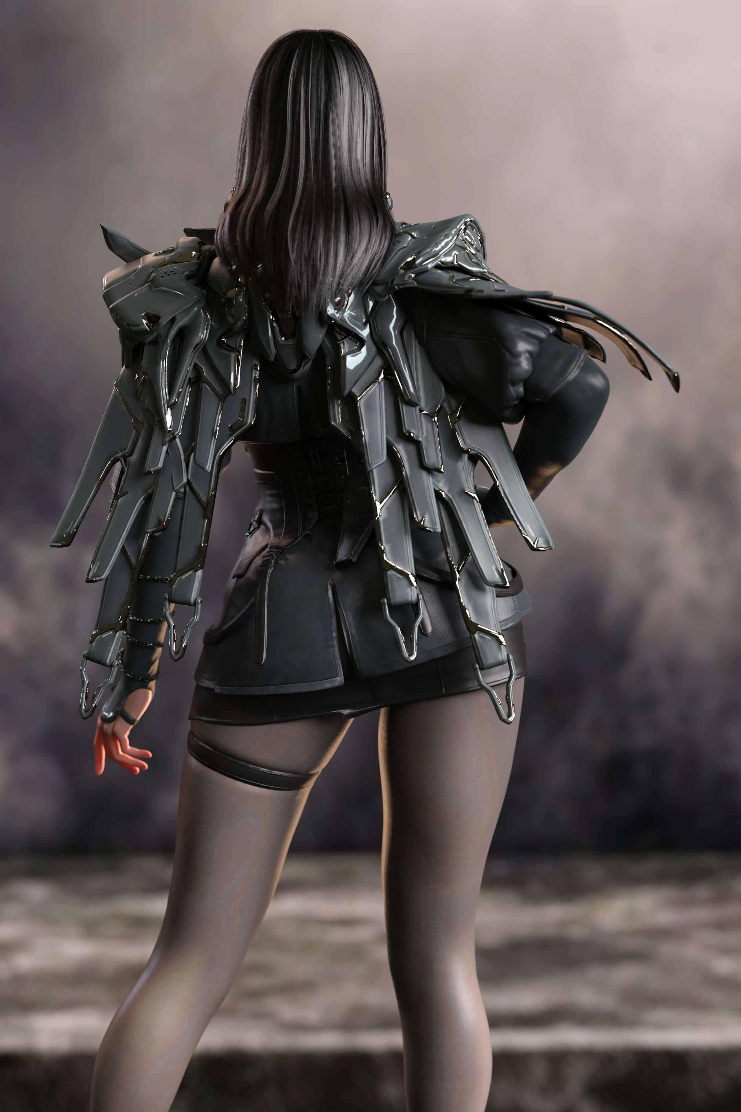 Raven Default for G9 Daz Content