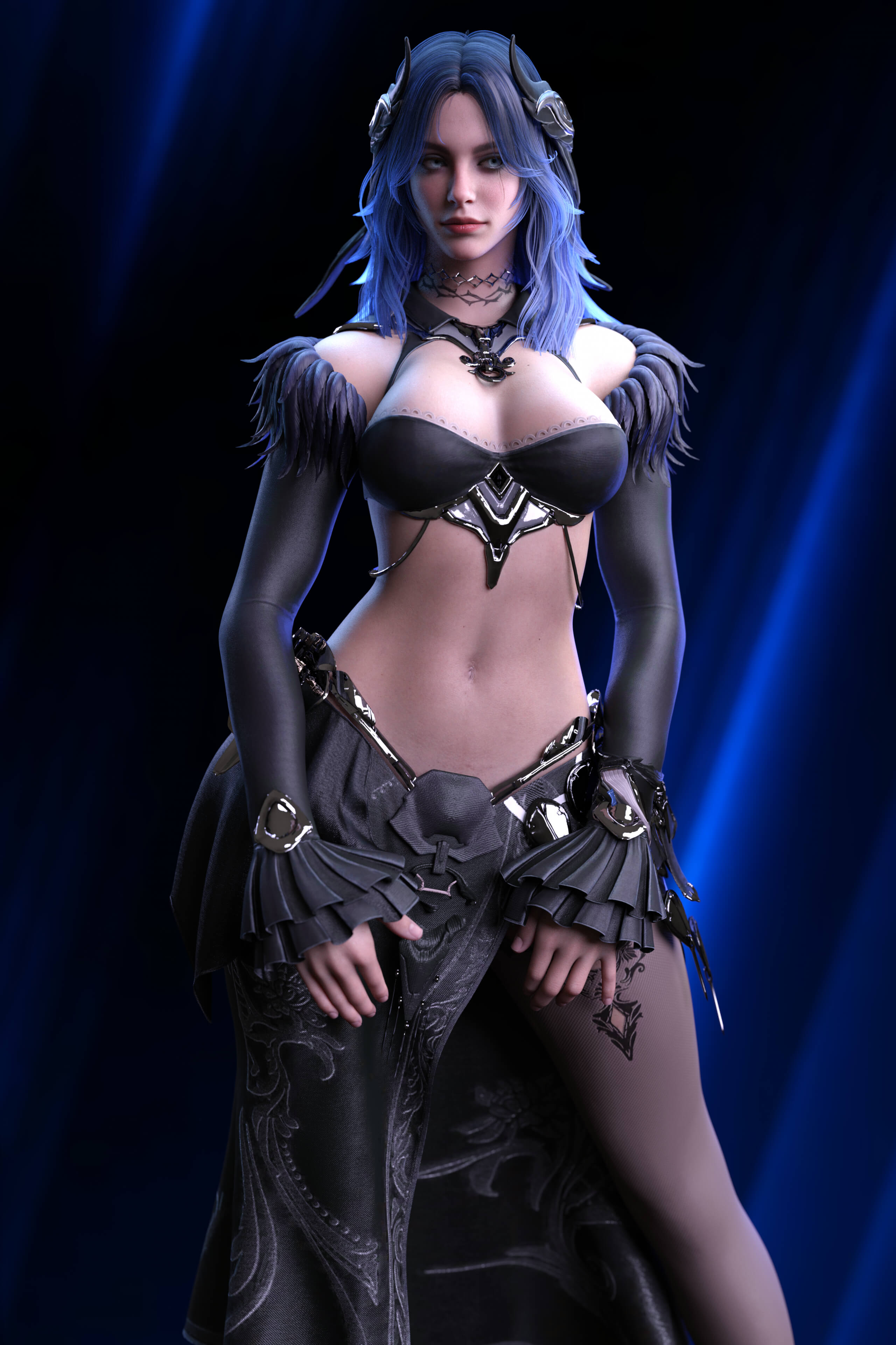 Raven WOF for G9 Daz Content