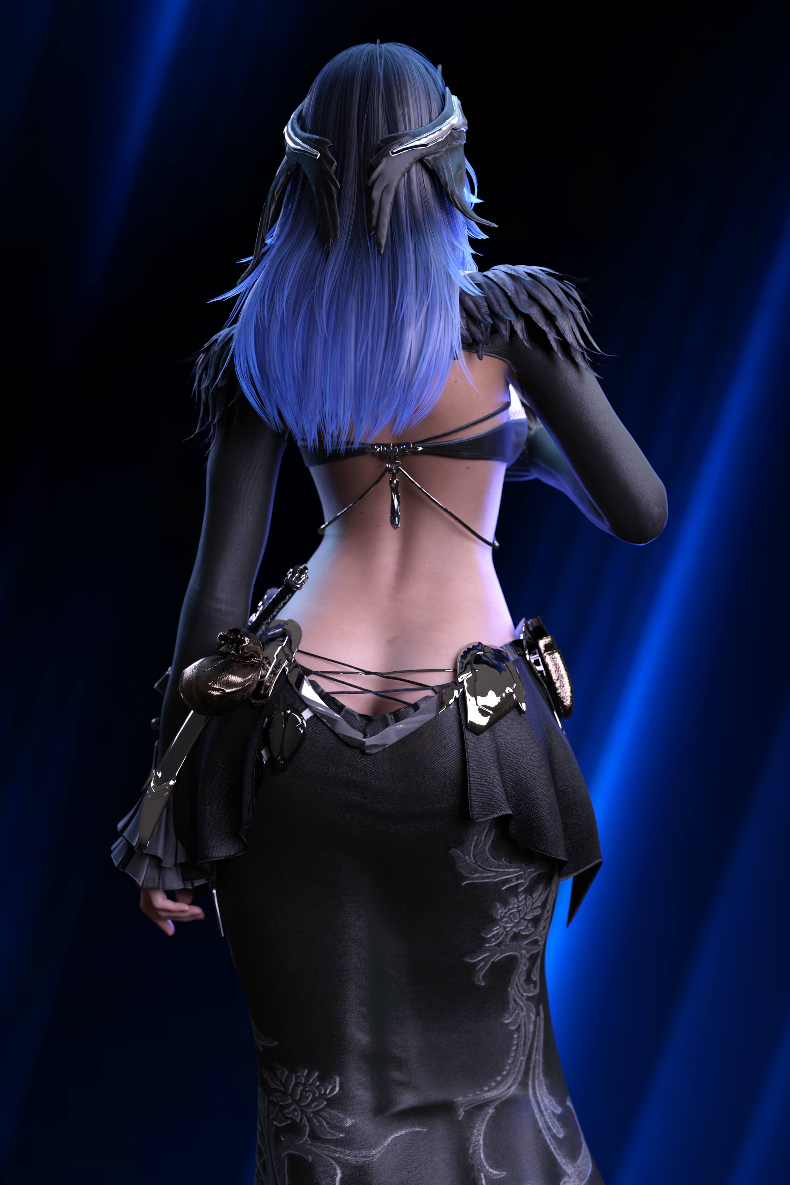 Raven WOF for G9 Daz Content