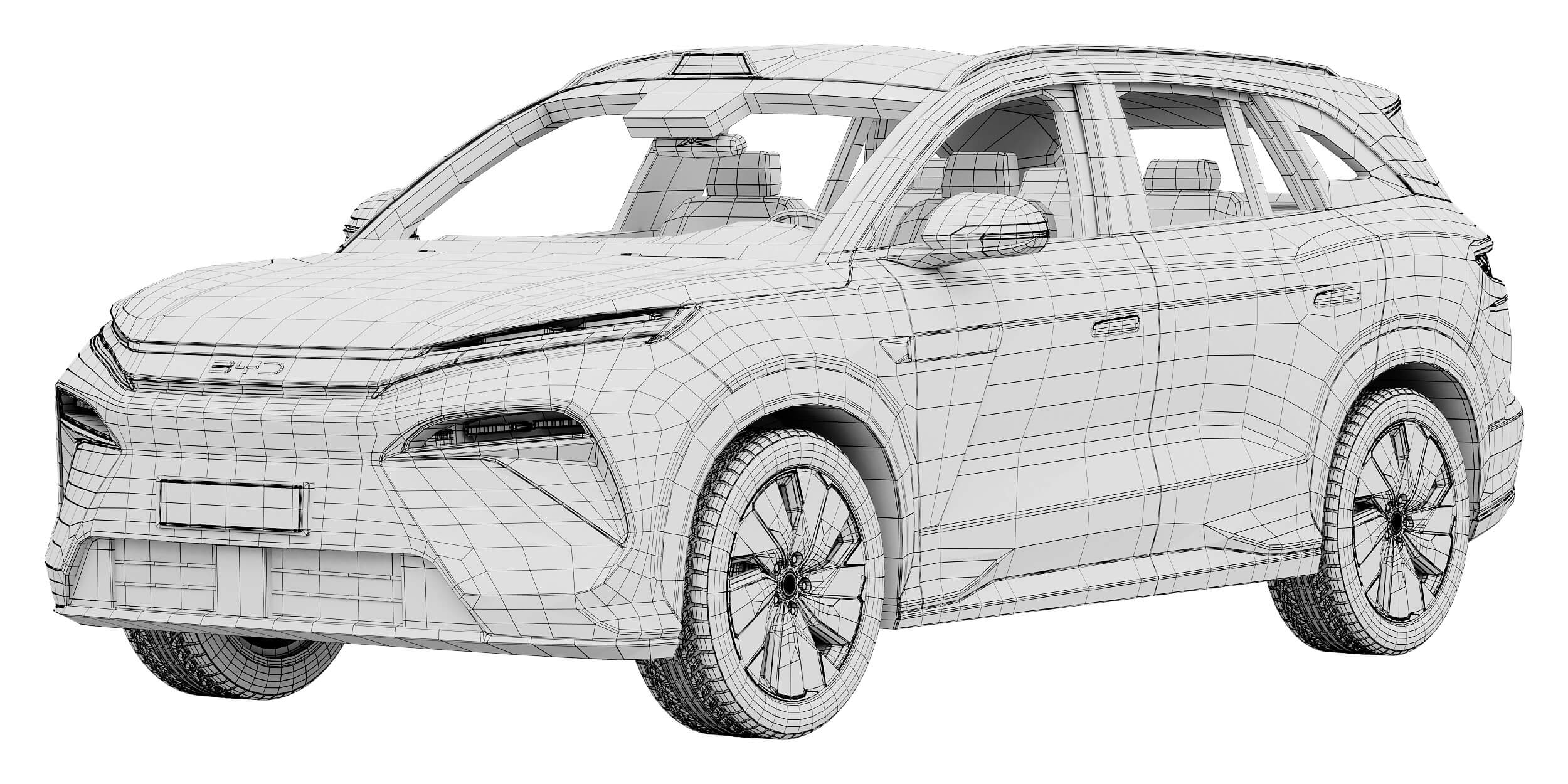 BYD Atto 8 2027 3D Model