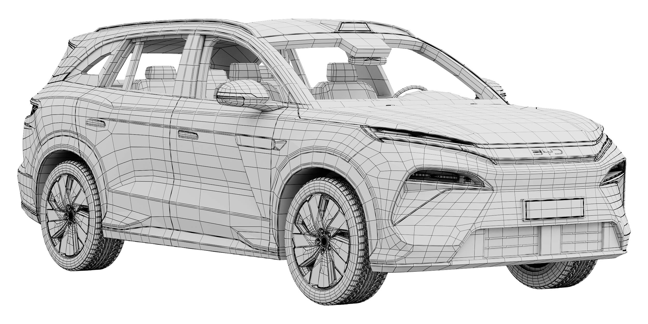 BYD Atto 8 2027 3D Model