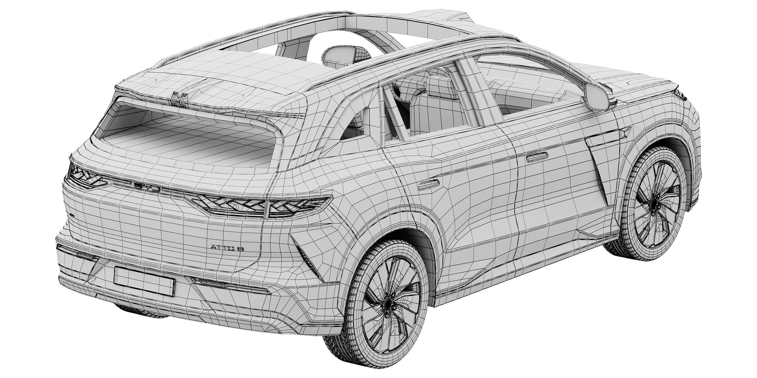 BYD Atto 8 2027 3D Model