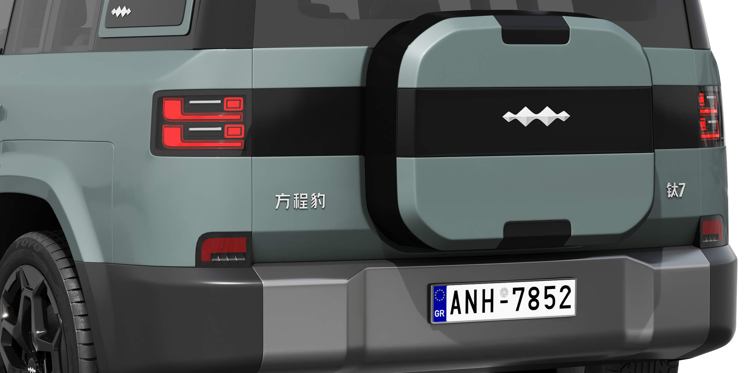 BYD Fang Cheng Bao Tai 7 3D Model