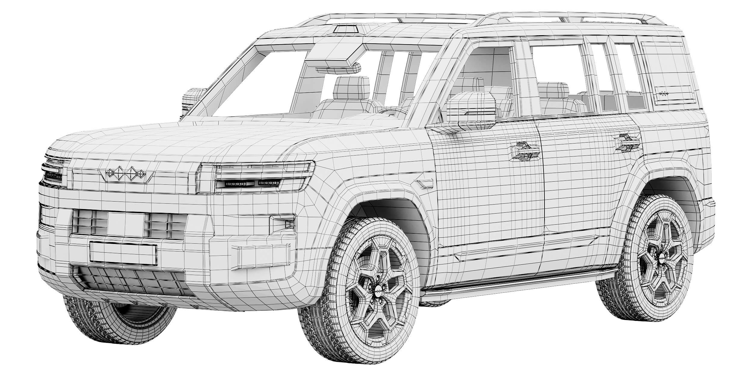 BYD Fang Cheng Bao Tai 7 3D Model
