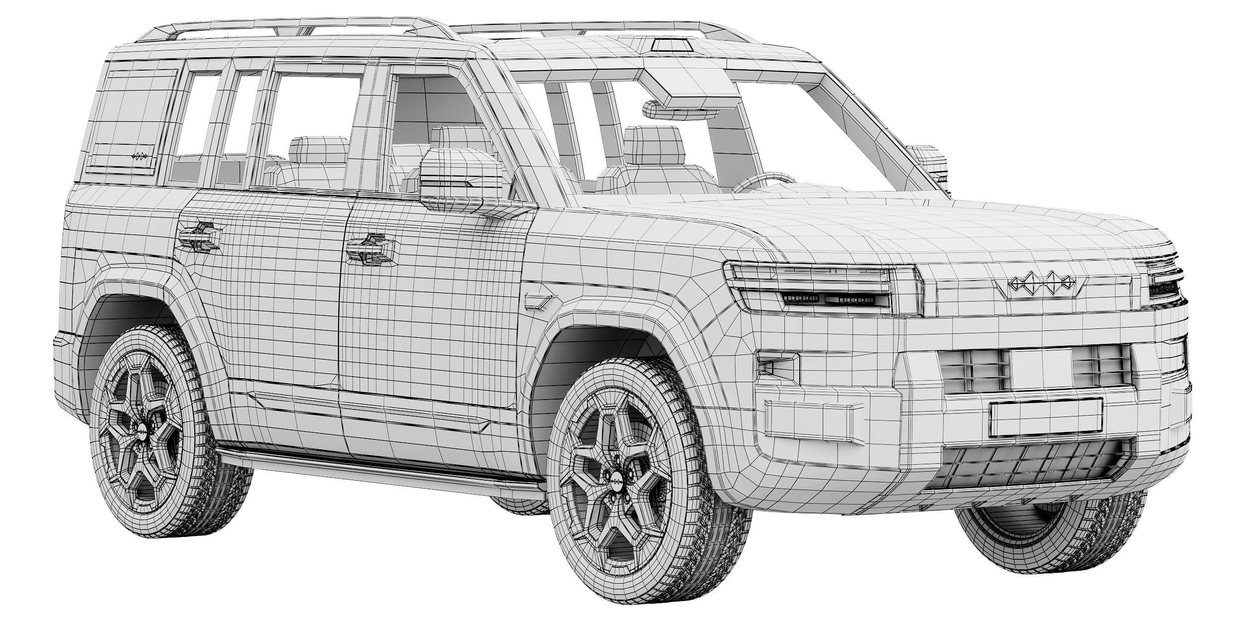 BYD Fang Cheng Bao Tai 7 3D Model