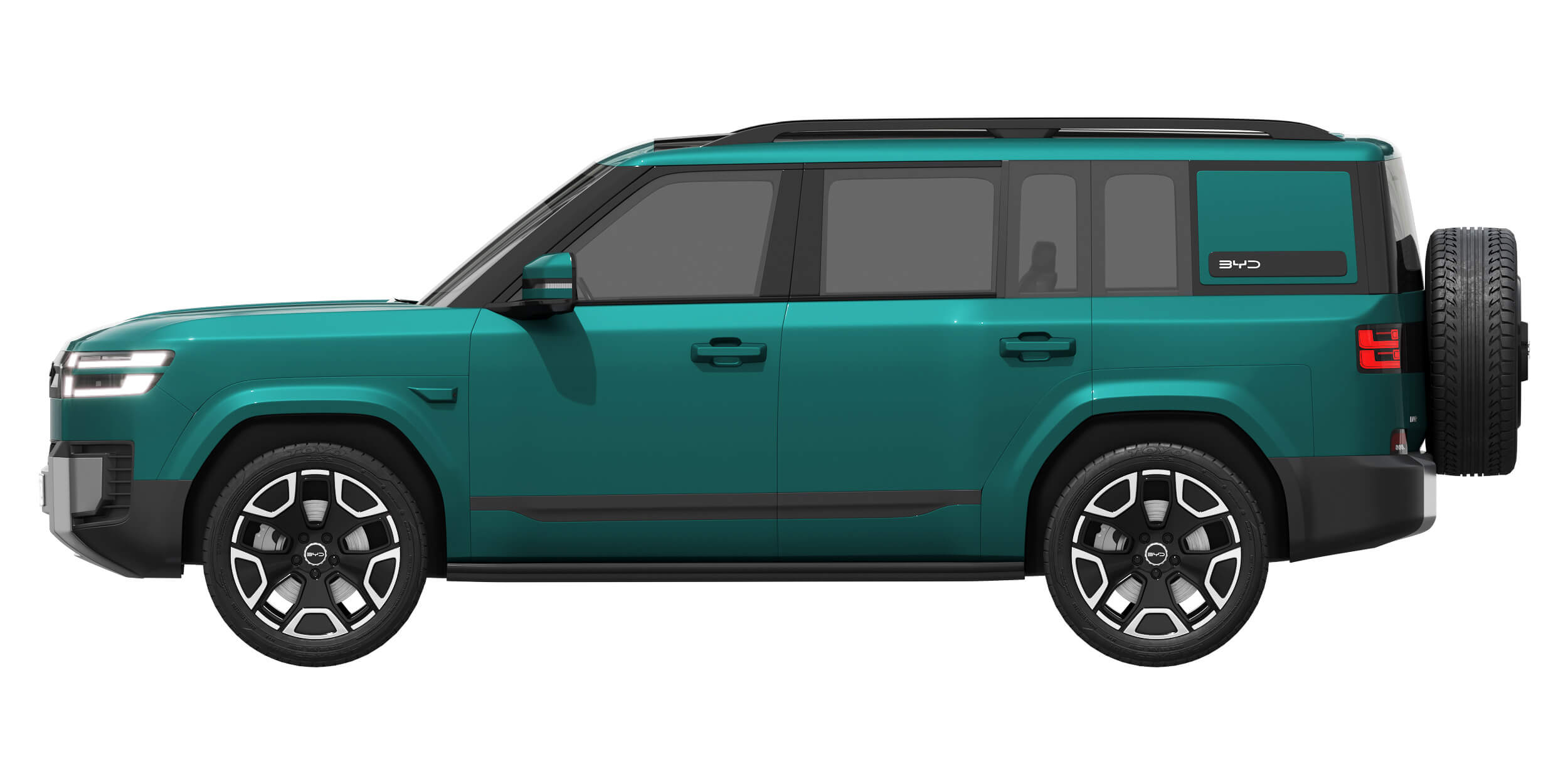 BYD Ti 7 2027 3D Model