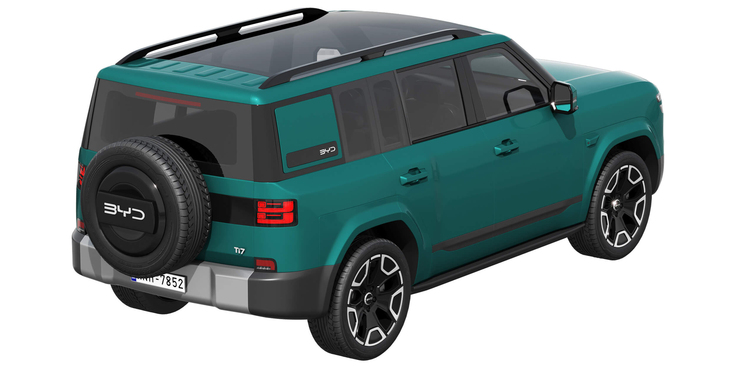 BYD Ti 7 2027 3D Model