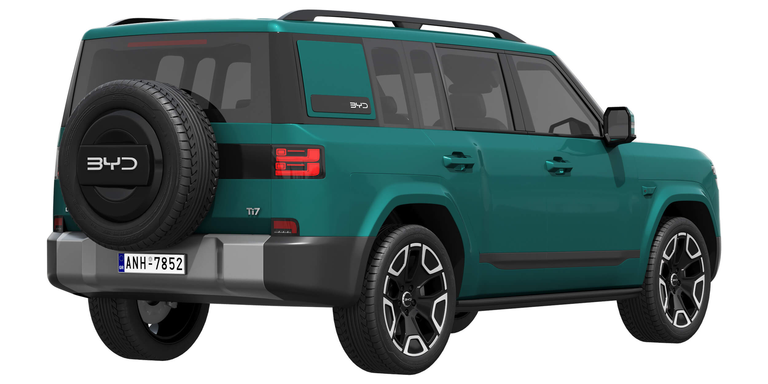BYD Ti 7 2027 3D Model