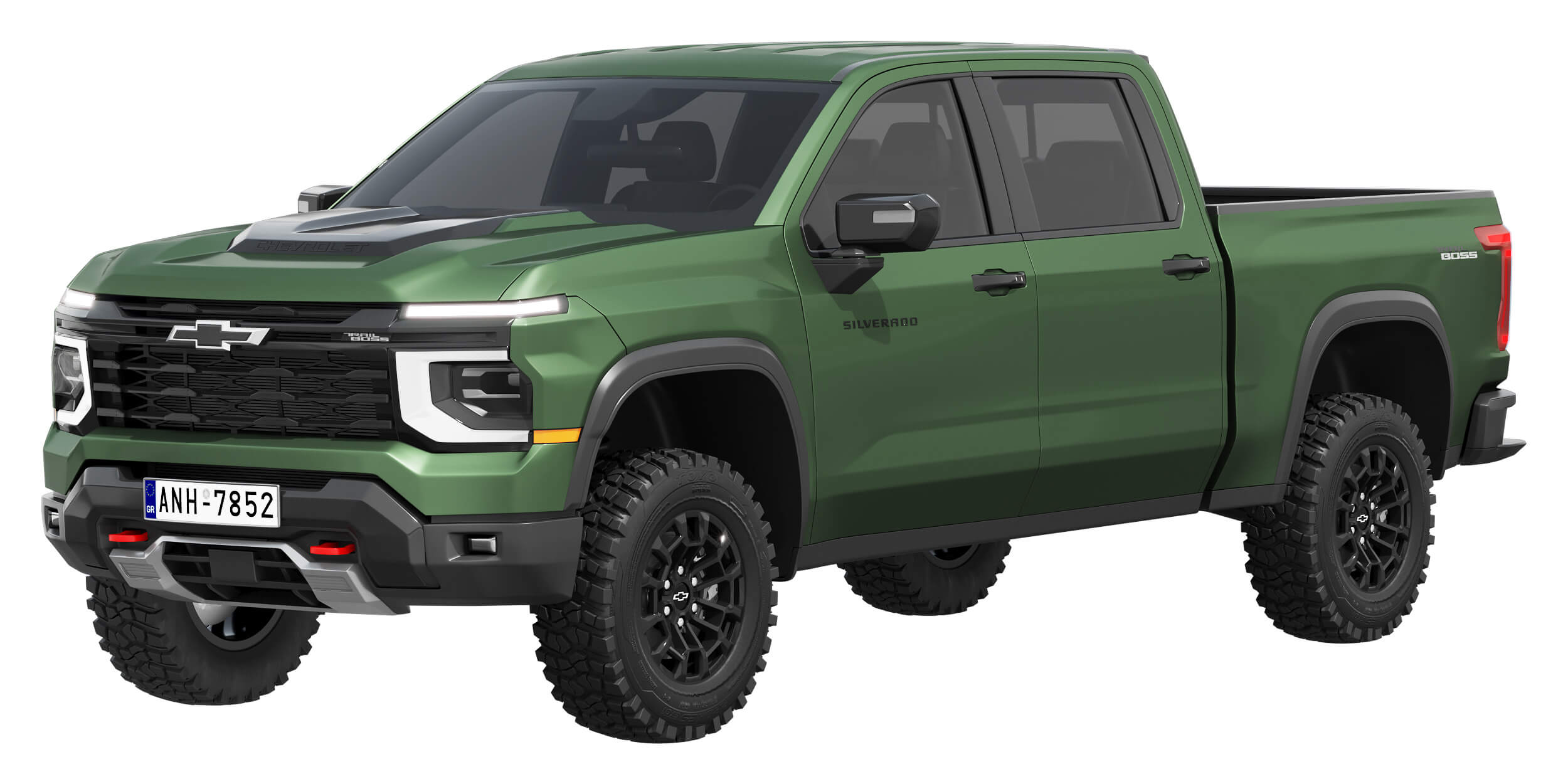 Chevrolet Silverado 1500 TrailBoss 2027 3D Model