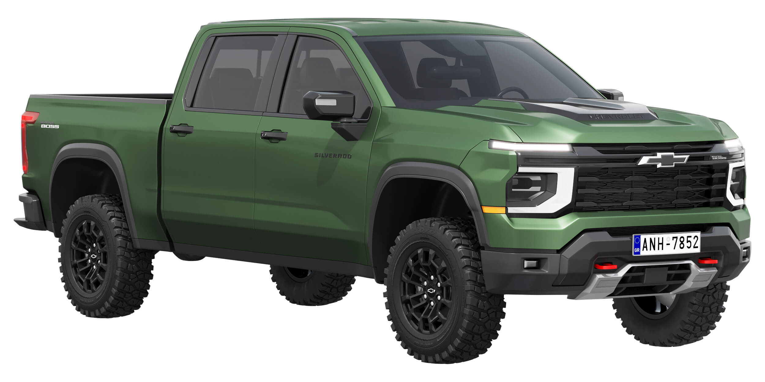 Chevrolet Silverado 1500 TrailBoss 2027 3D Model