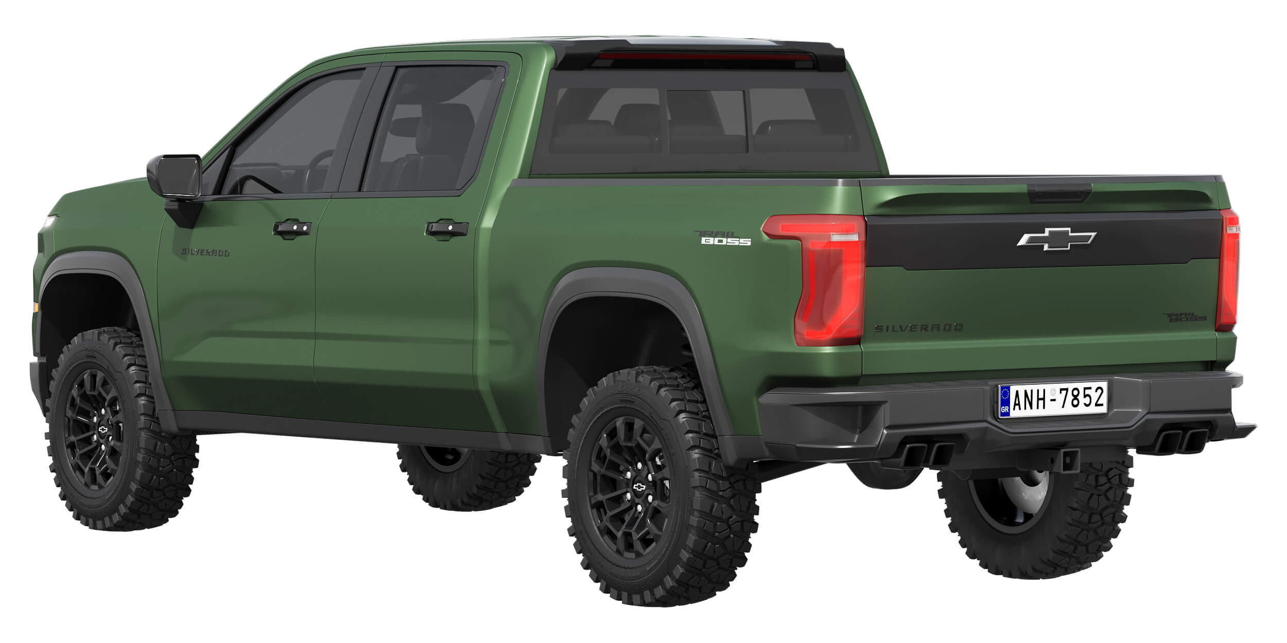 Chevrolet Silverado 1500 TrailBoss 2027 3D Model