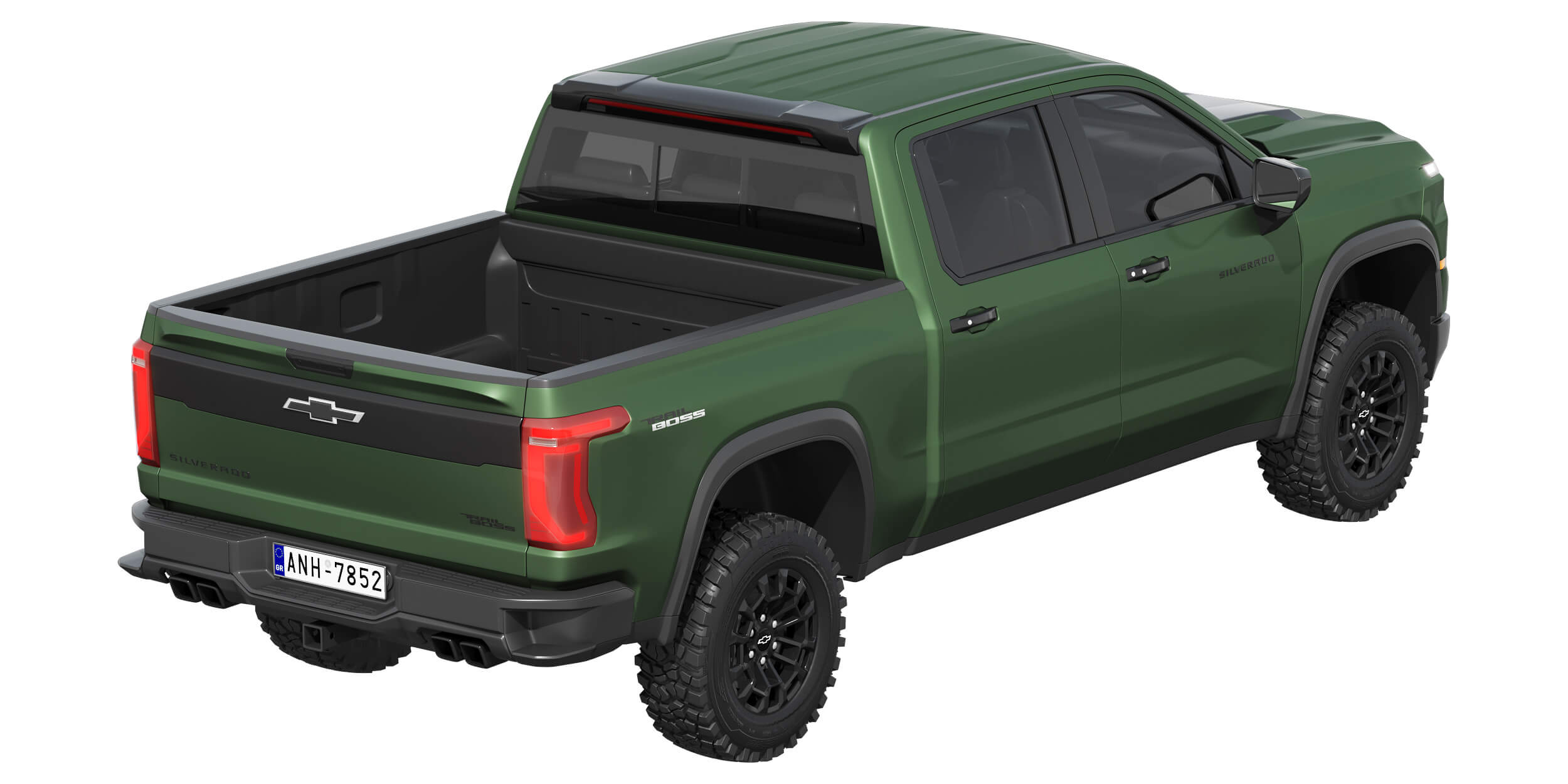 Chevrolet Silverado 1500 TrailBoss 2027 3D Model