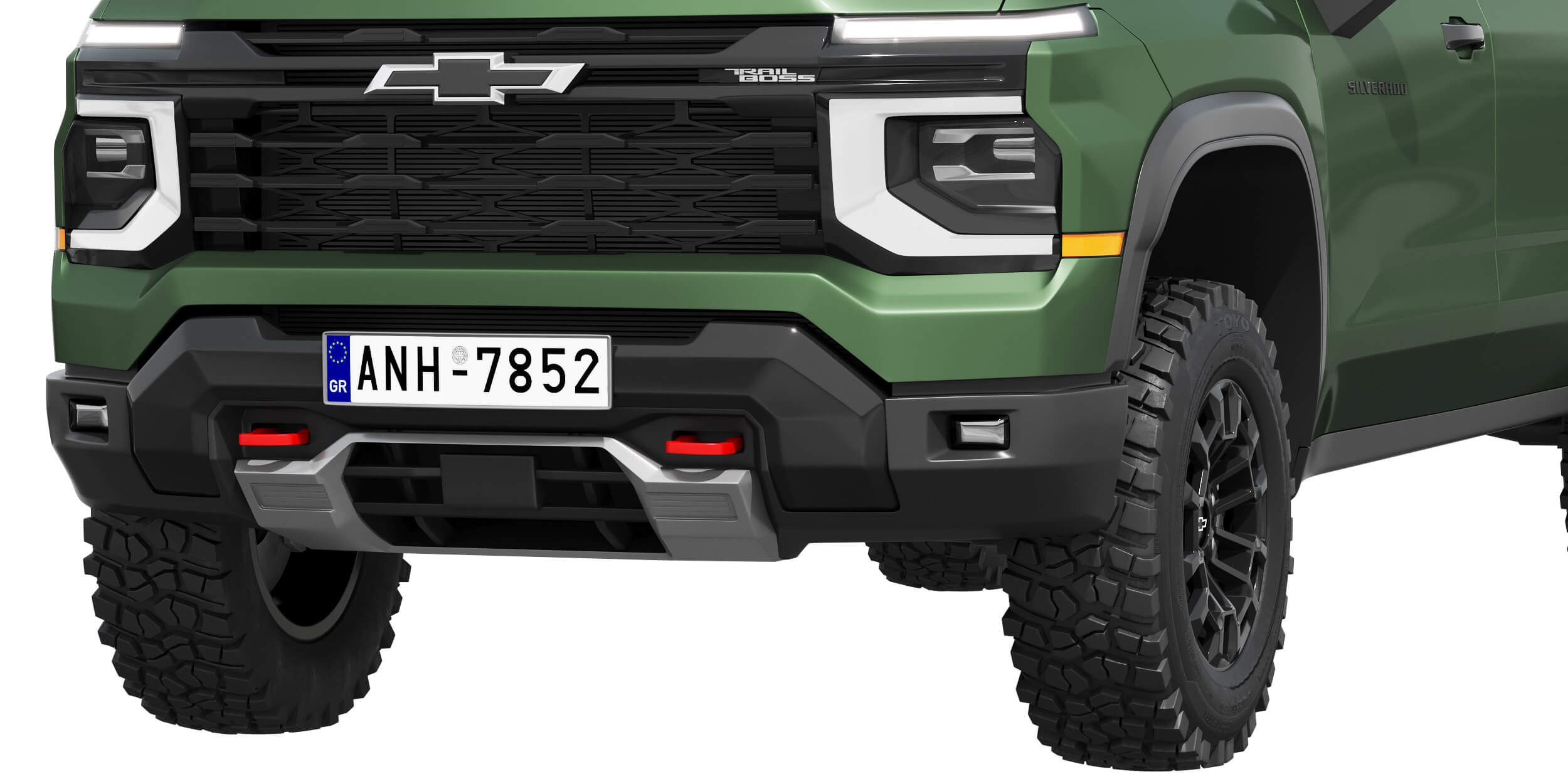 Chevrolet Silverado 1500 TrailBoss 2027 3D Model