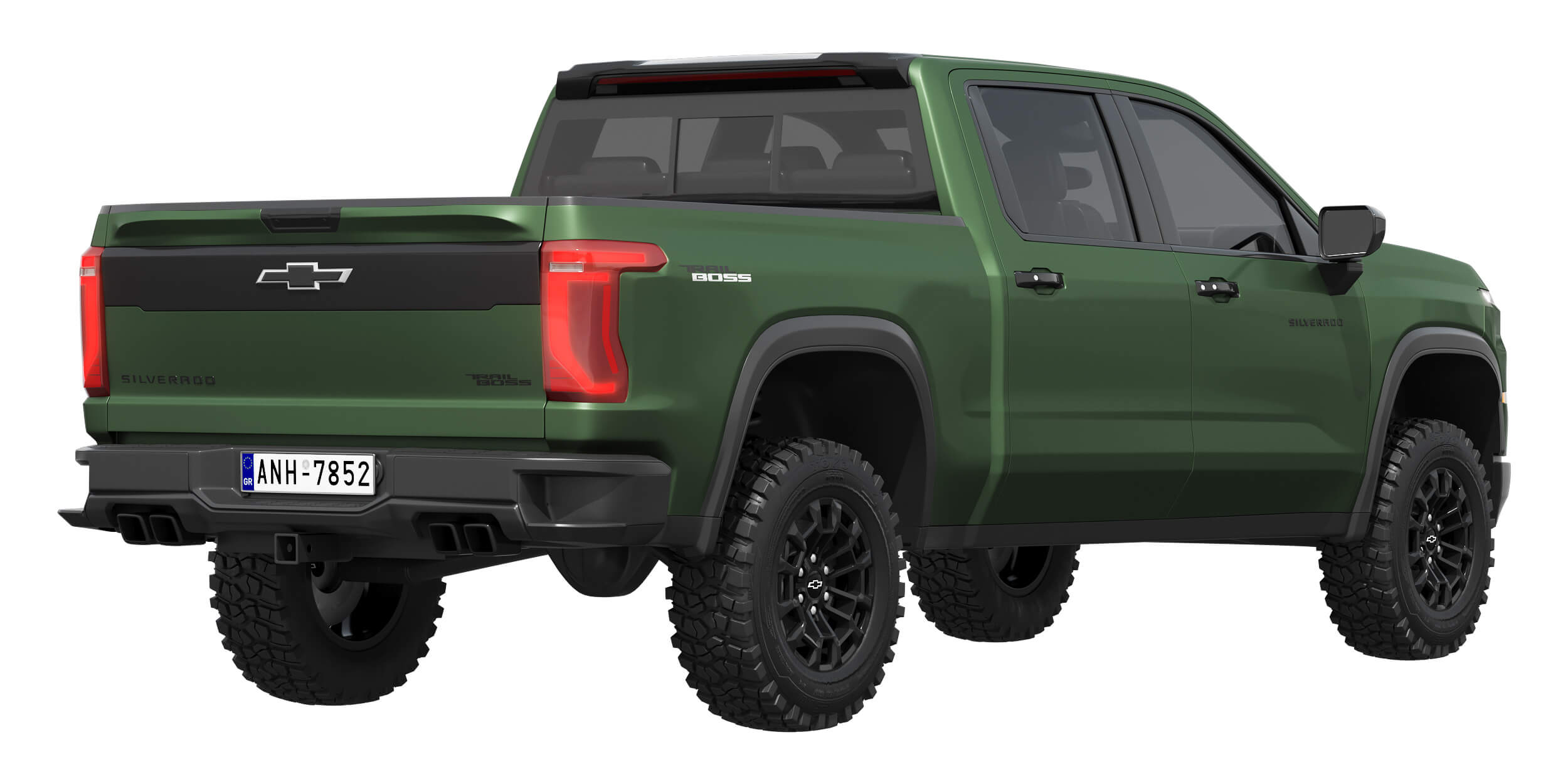 Chevrolet Silverado 1500 TrailBoss 2027 3D Model