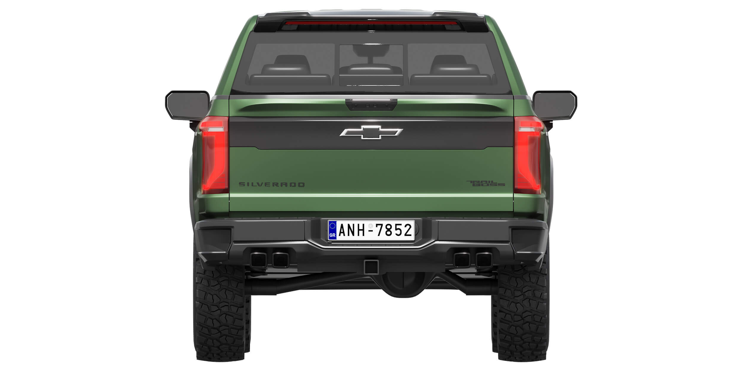 Chevrolet Silverado 1500 TrailBoss 2027 3D Model
