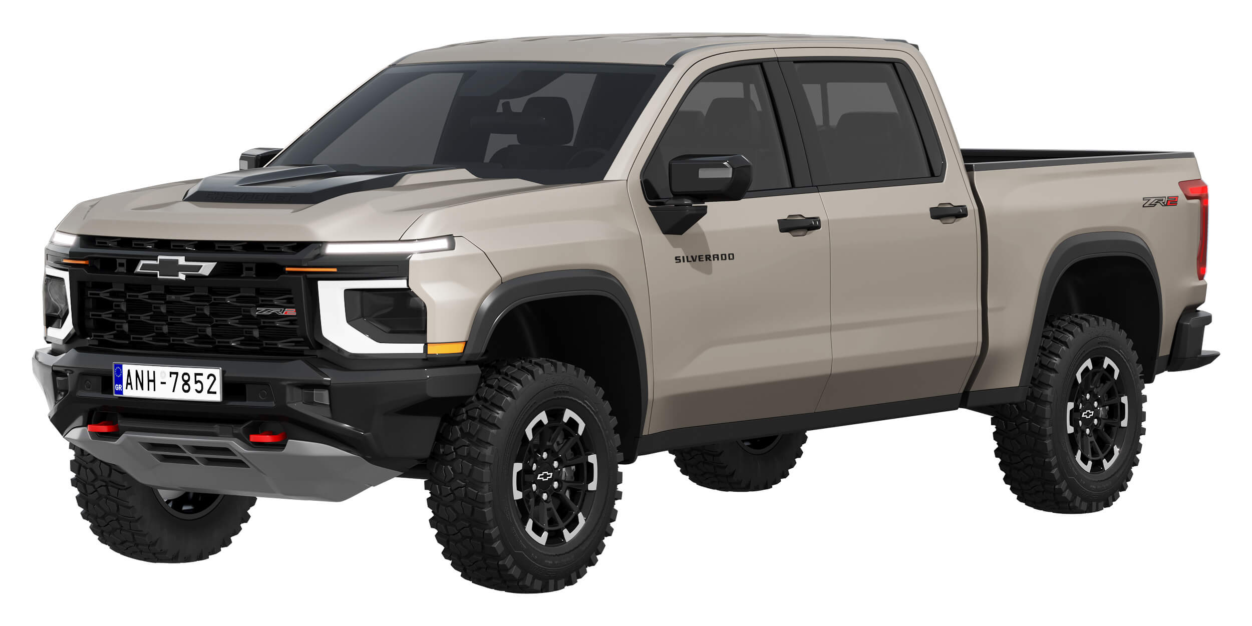 Chevrolet Silverado 1500 ZR2 2027 3D Model