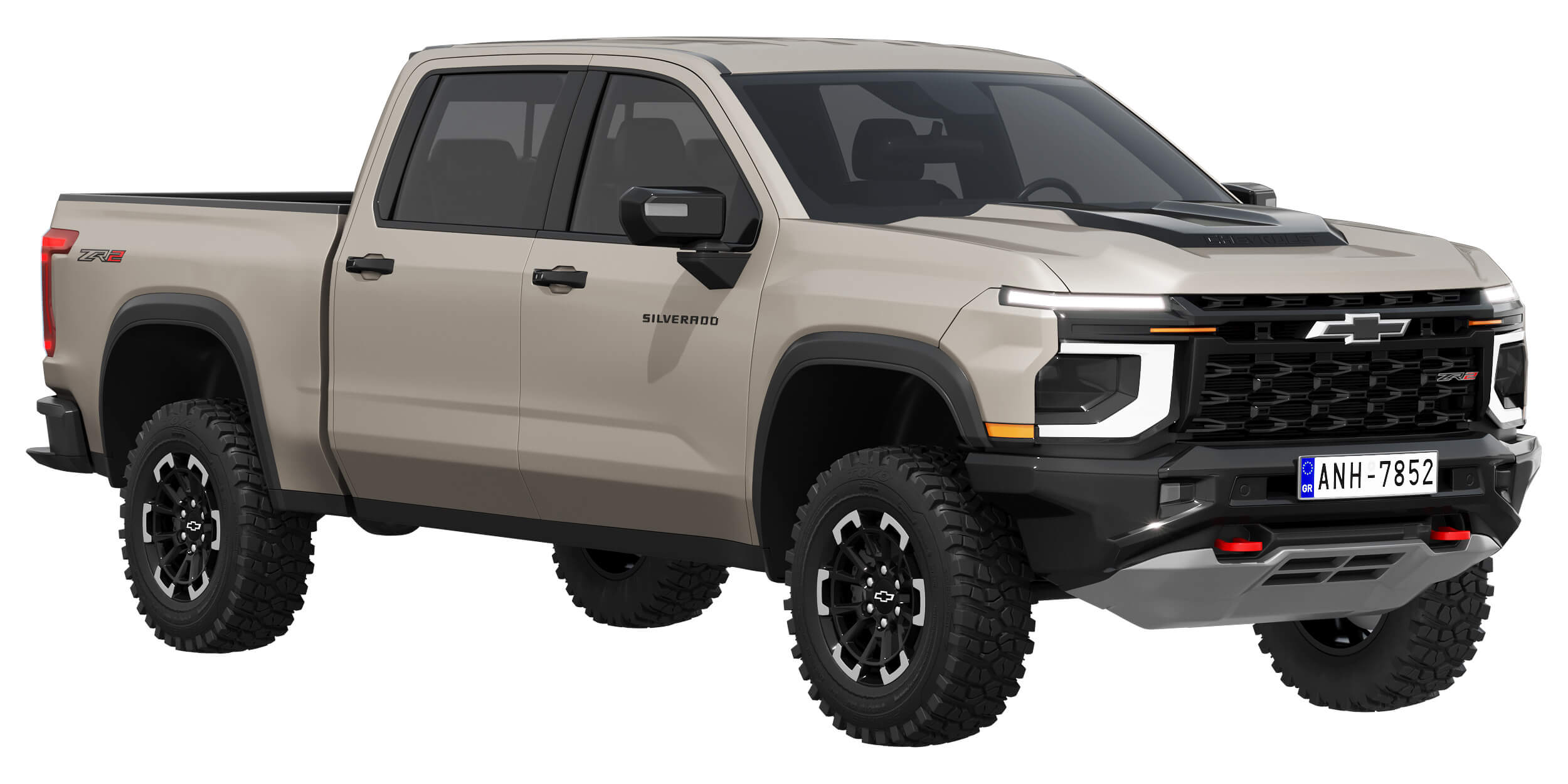 Chevrolet Silverado 1500 ZR2 2027 3D Model