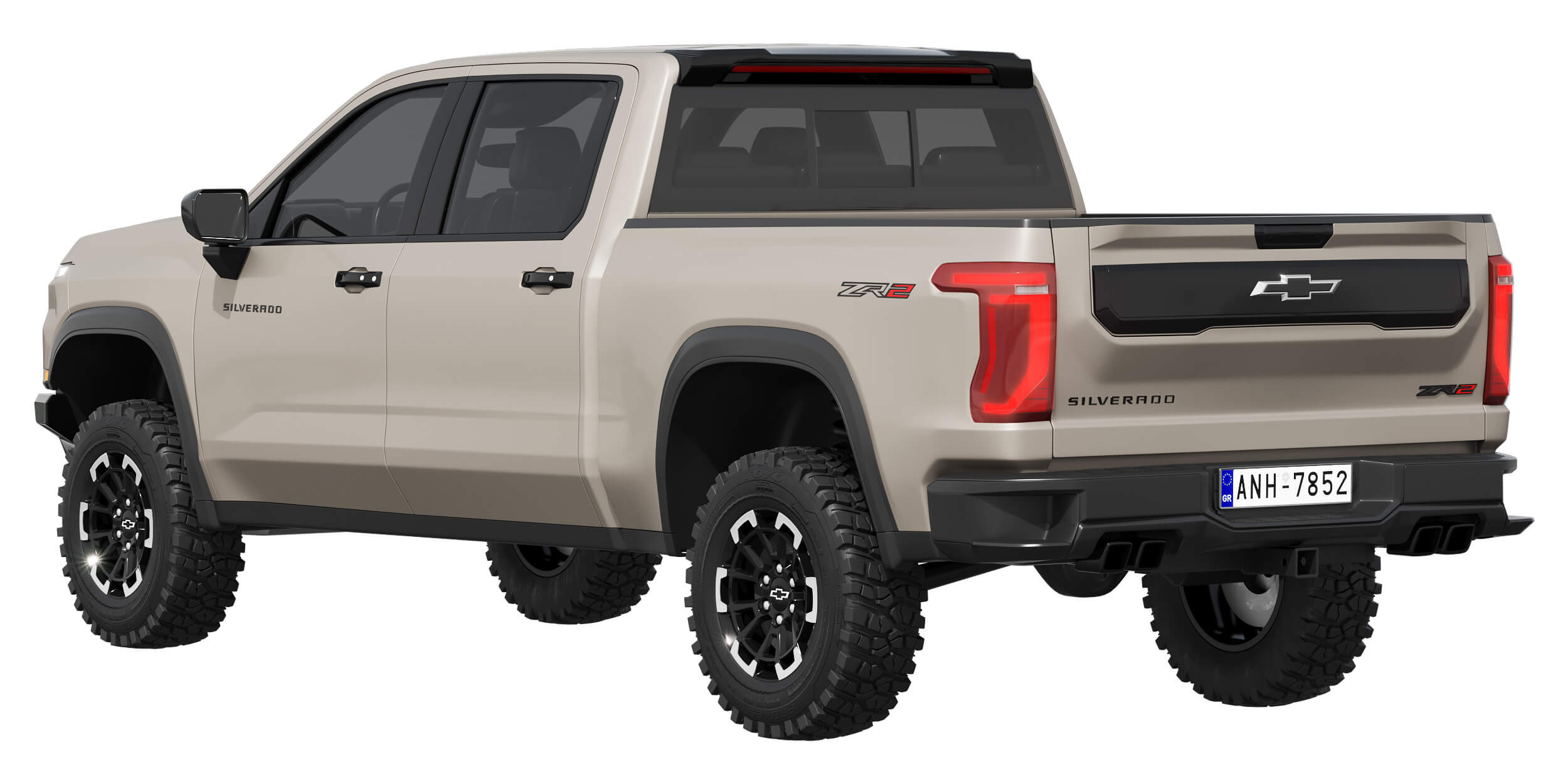 Chevrolet Silverado 1500 ZR2 2027 3D Model