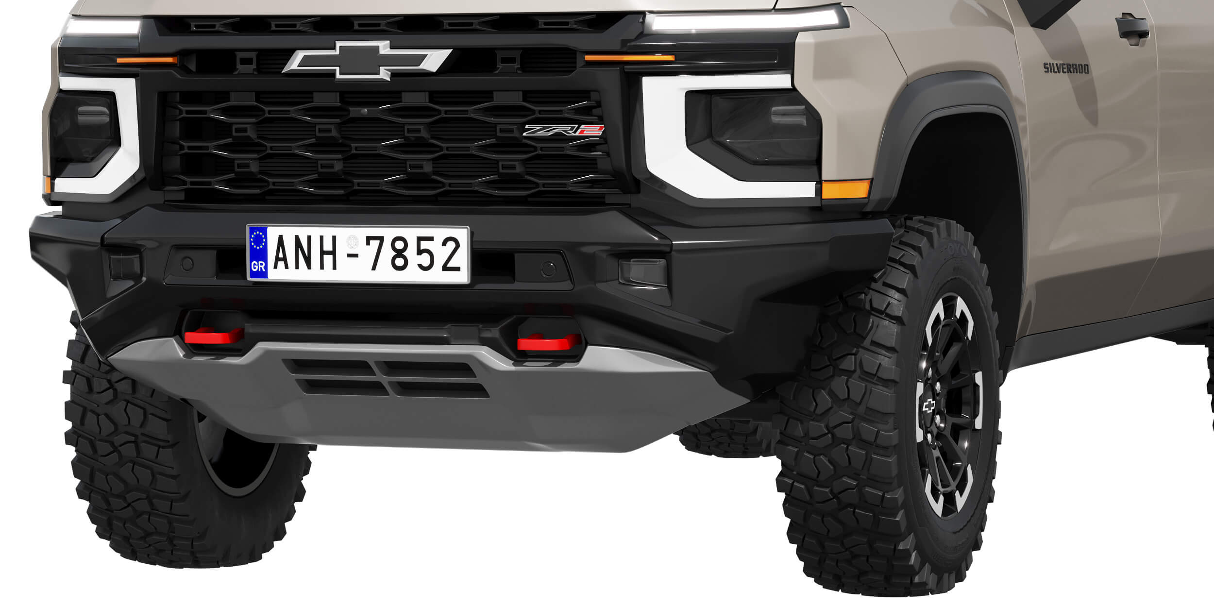 Chevrolet Silverado 1500 ZR2 2027 3D Model