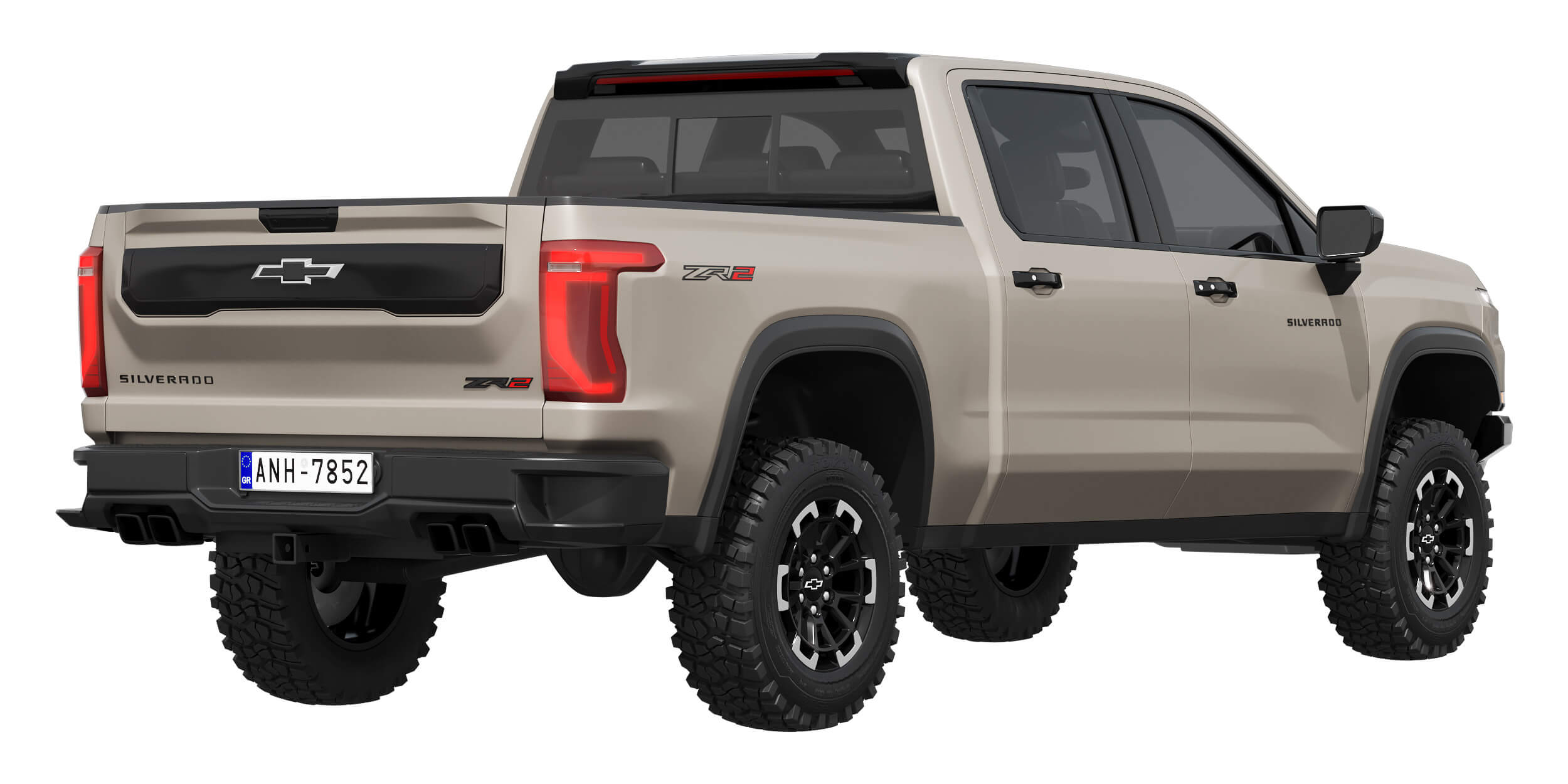 Chevrolet Silverado 1500 ZR2 2027 3D Model