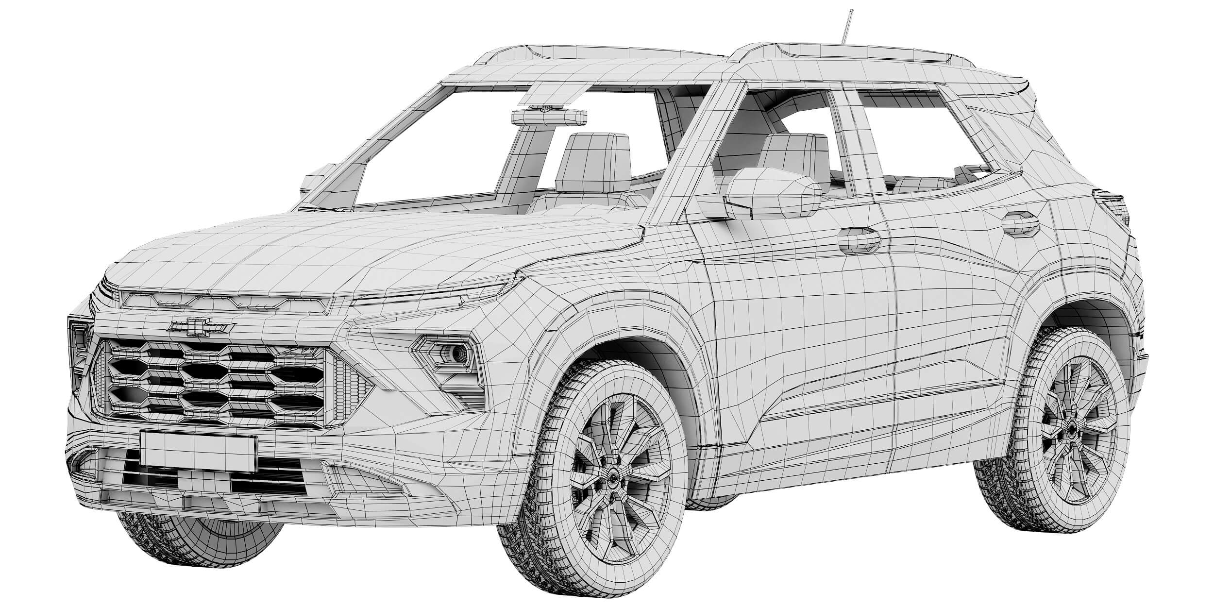 Chevrolet TrailBlazer Z71 2027 3D Model