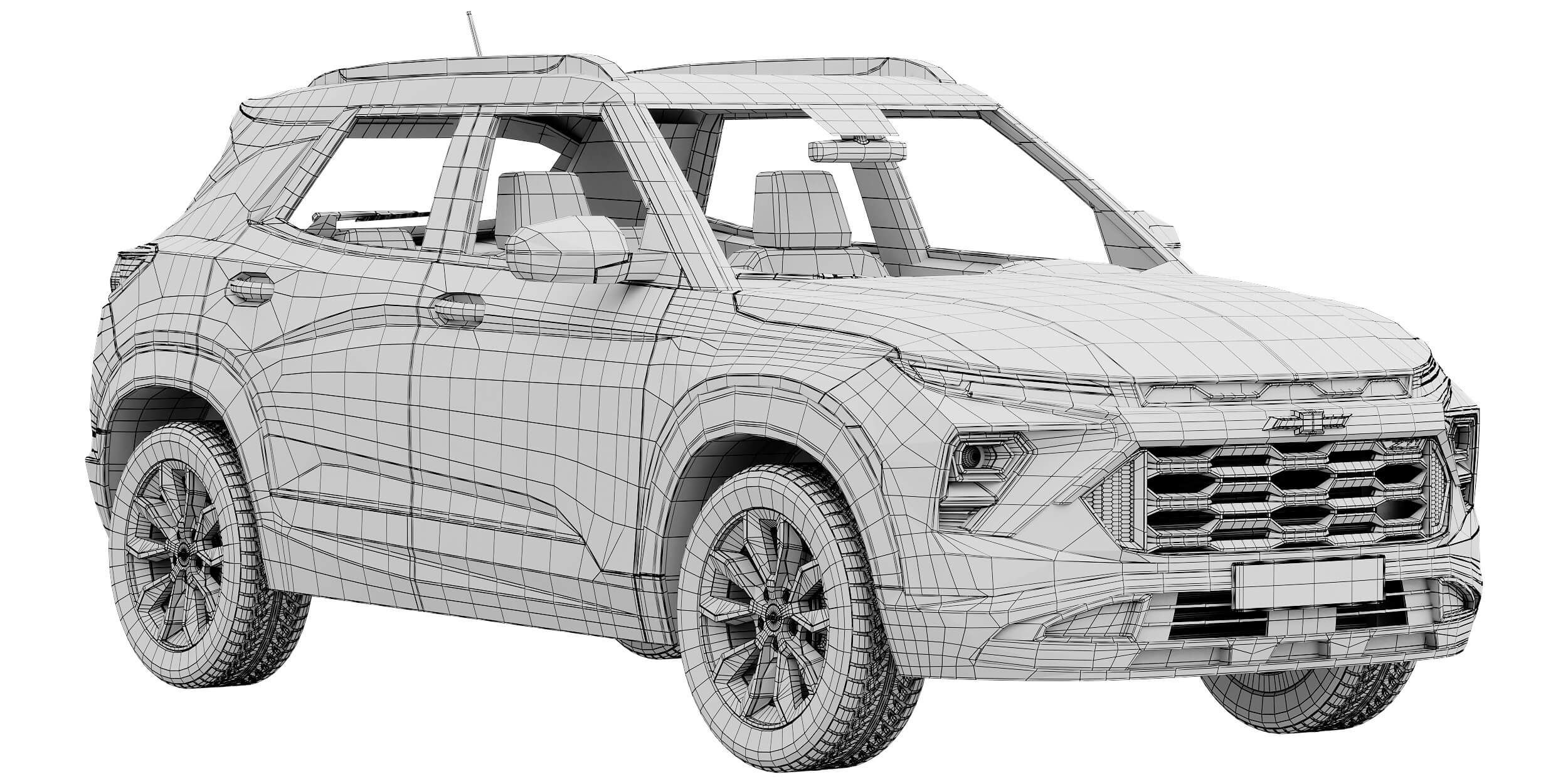 Chevrolet TrailBlazer Z71 2027 3D Model