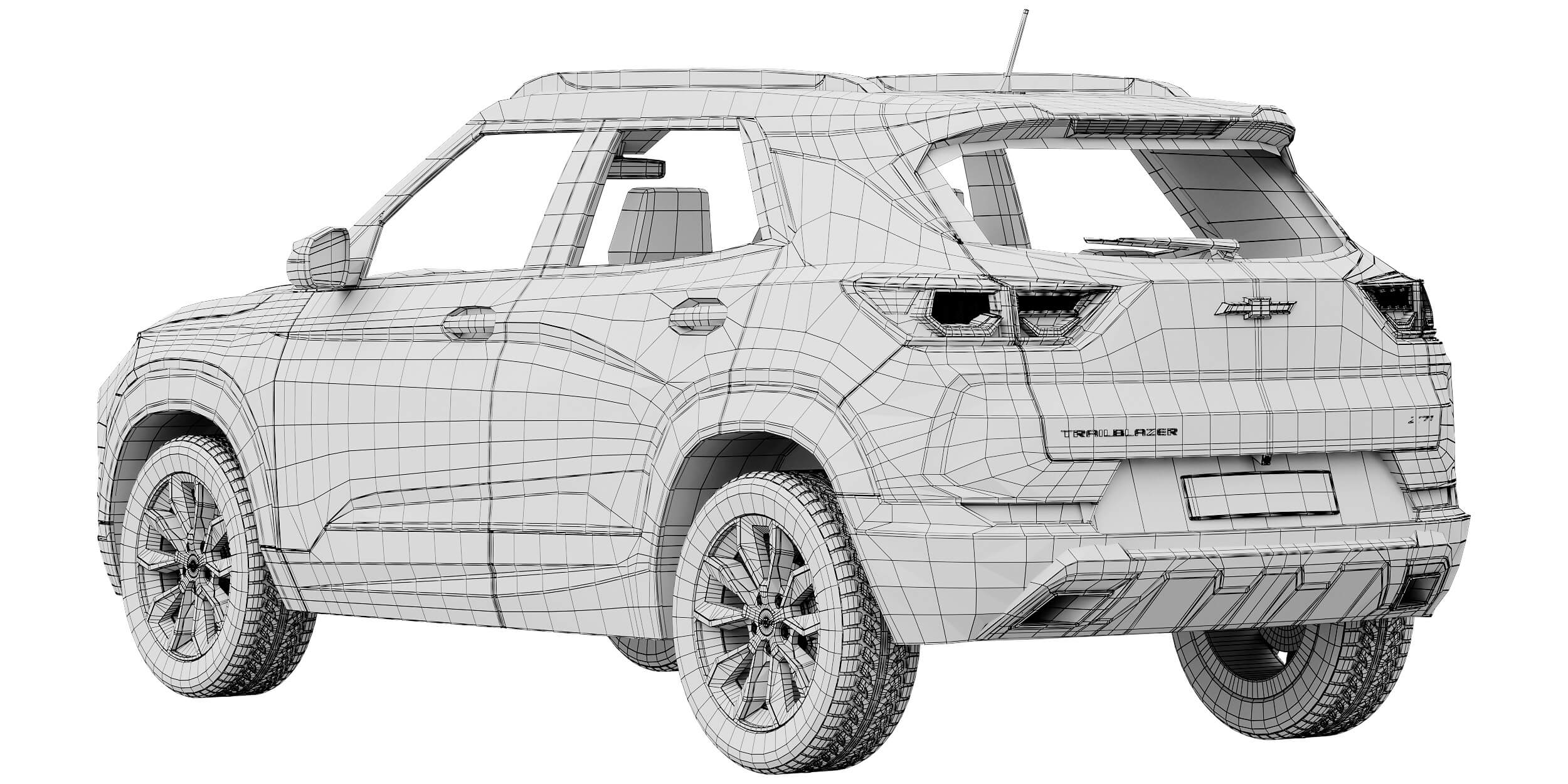 Chevrolet TrailBlazer Z71 2027 3D Model